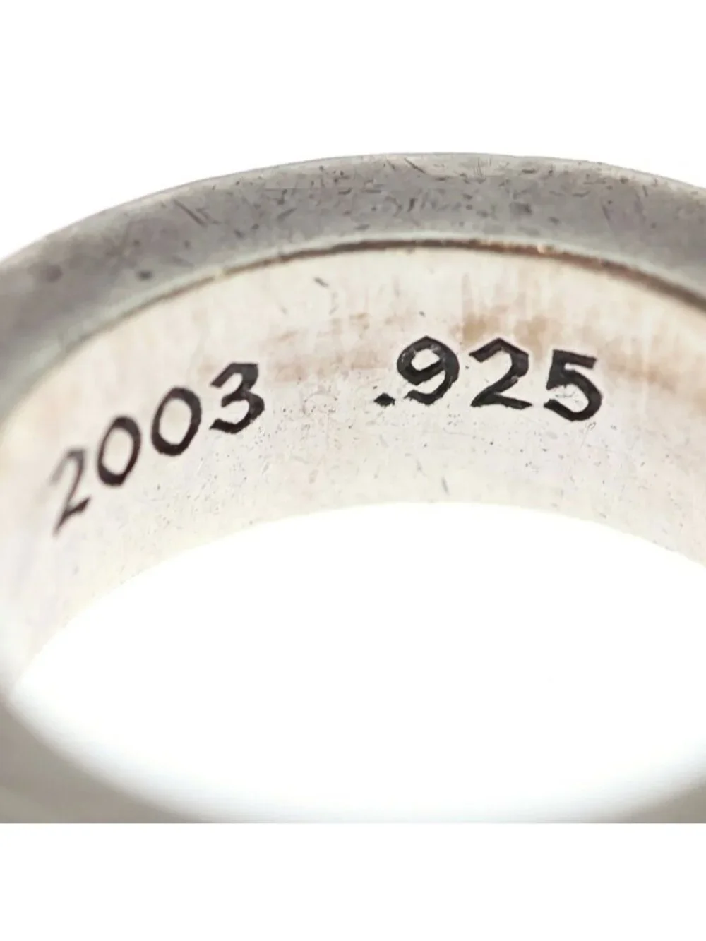 Chrome Hearts Spacer Forever Ring Silver